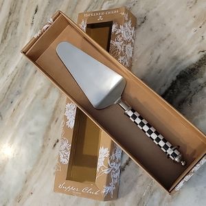 MacKenzie Childs Courtly Check Pie Server